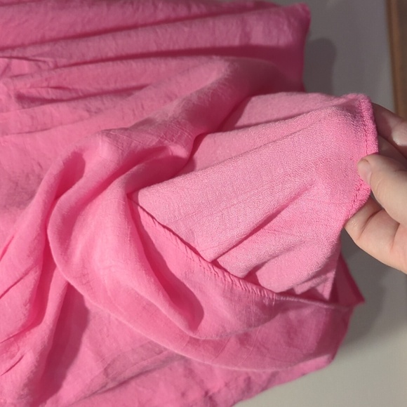 Kim Rogers flutter sleeve eyelet Henley top - Picture 4 of 4